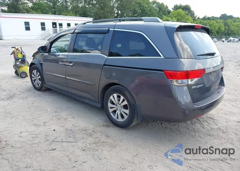 2016 Honda Odyssey Se из США, поврежденный, VIN 5FNRL5H37GB013818